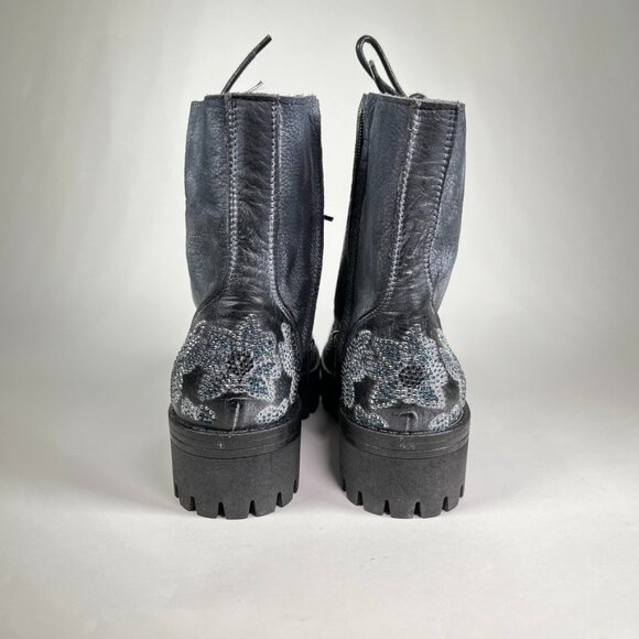 CAFèNOIR Women's Ankle boots In Black/Gray US 7 - Picture 5 of 6